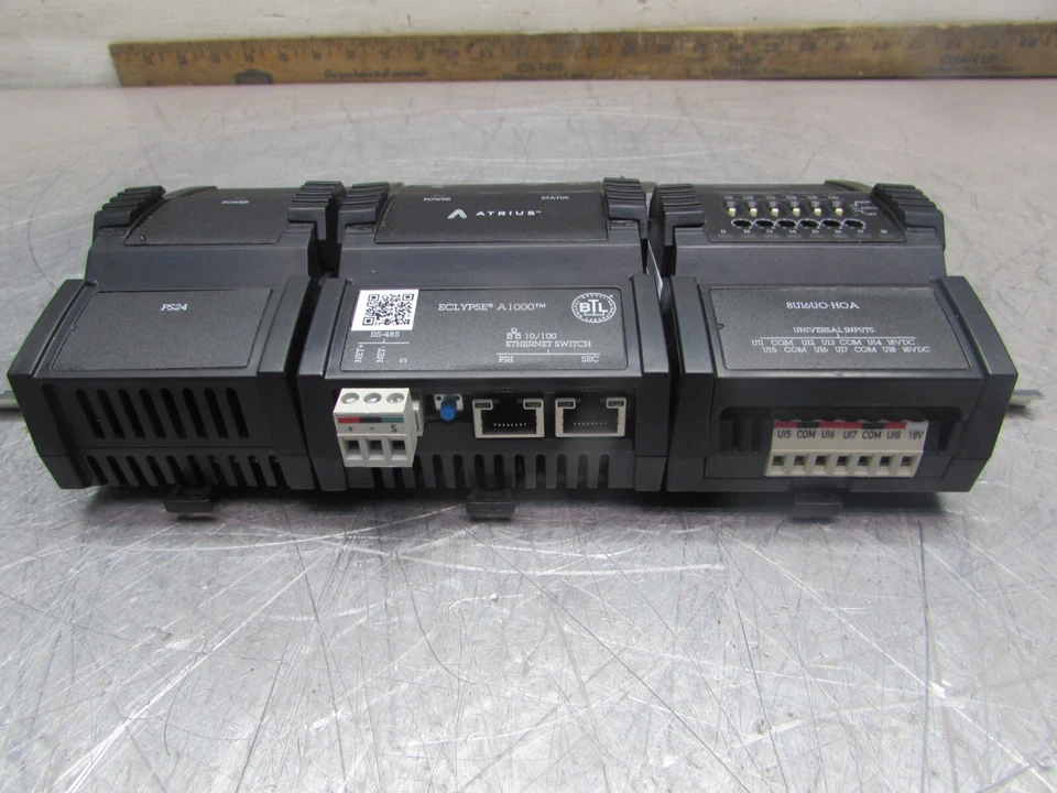 Controles de agudeza ECY-A1000 BAC SVS, interfaz de construcción ATRIUS, 8UI6UO-HOA, PS24 Foto 2 de 4