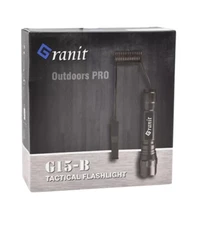 Granit Outdoors Pro G15-B Tactical Flashlight LED-New In Box