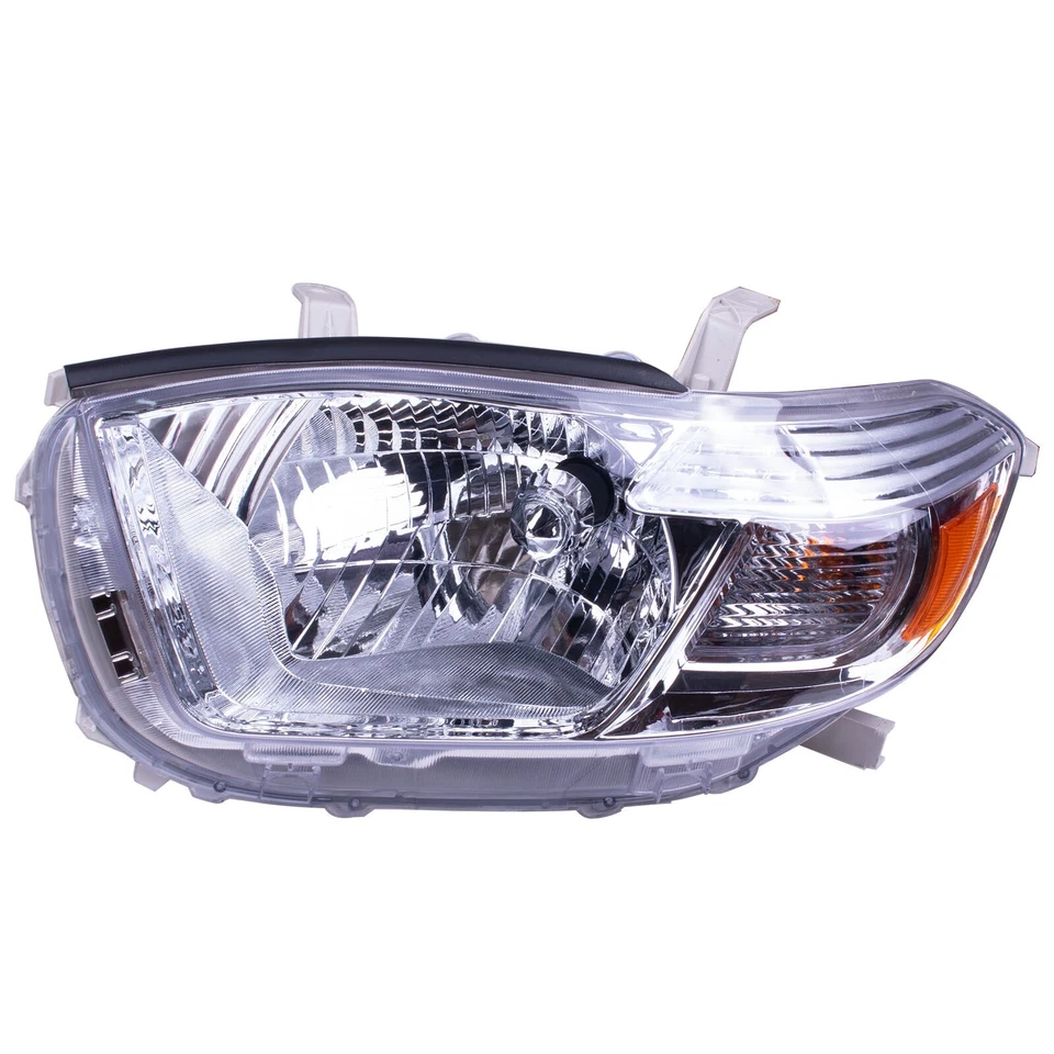 For Toyota Kluger GSU40R 2007-08/2010 GSU45R 3.5L SUV Pair Chrome Headlight Lamp - image 4 of 4