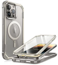 For iPhone 15 Pro Max /15 Pro, i-Blason AresMag Case with Screen DualLayer Cover