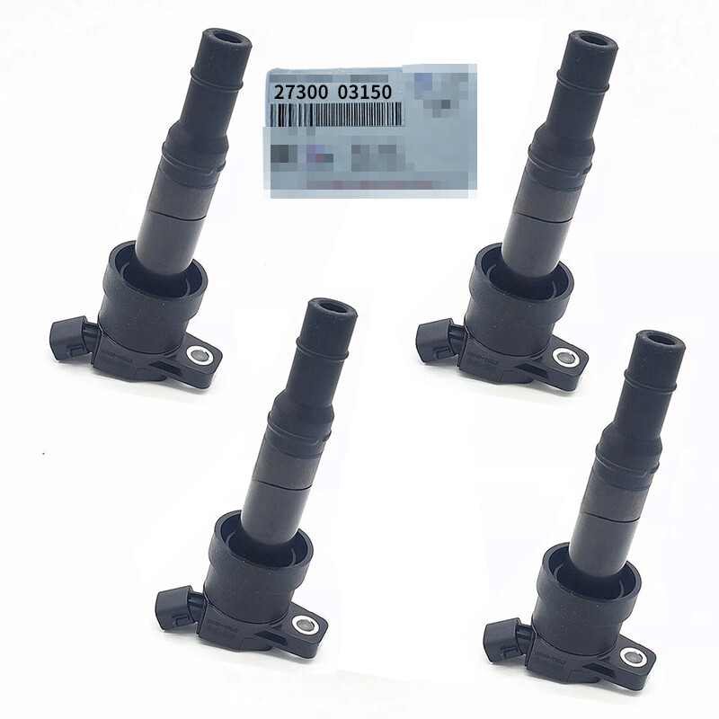 4PCS Ignition Coil For Hyundai Verna Reina For Kia K2 KX1 1.4L