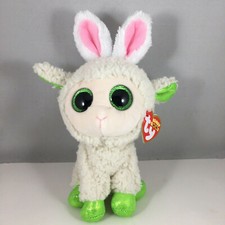 TY Beanie Boos - MARY the Easter Lamb with Rabbit Ears (6 inch) NEW 2022 MWMTS