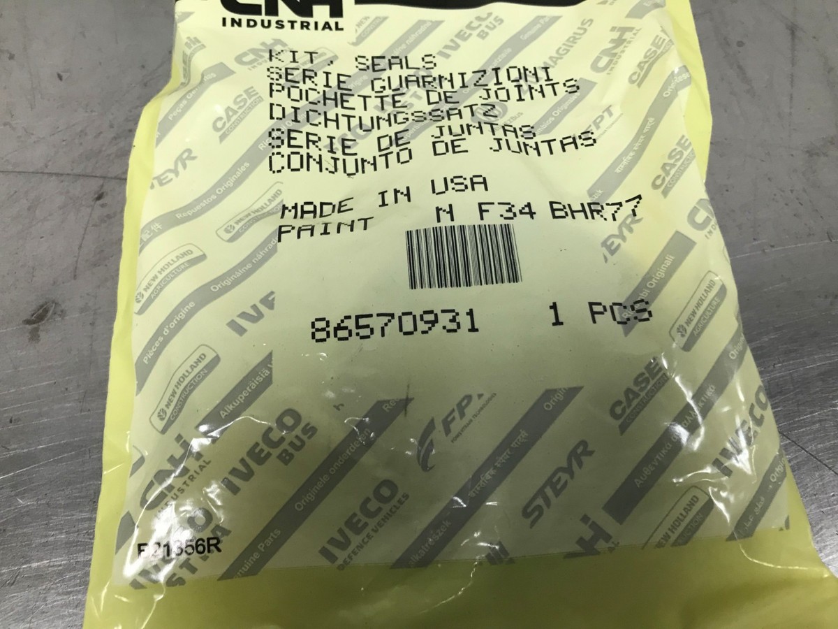 OEM New Holland Hydraulic Seal Kit - Bucket Tilt Cylinder