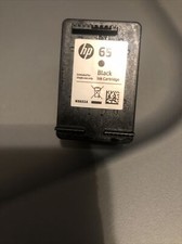 1 X Virgin EMPTY Cartridge HP 65 BLACK Ink Hewlett Packard For Refill