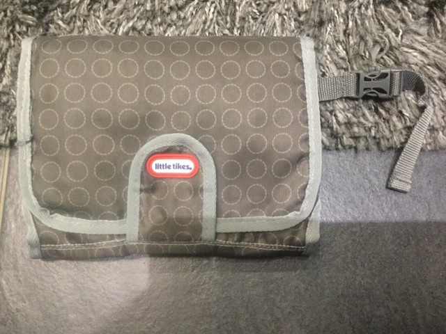 little tikes changing pad grey