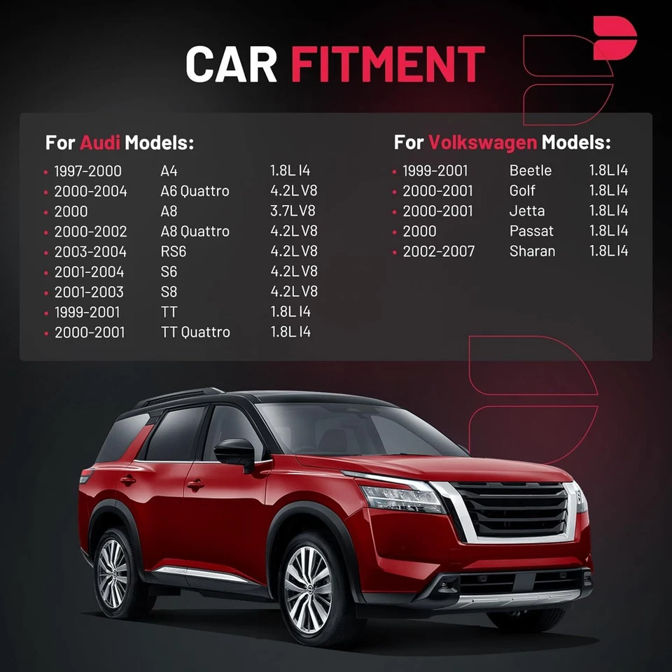 4 bobinas de ignição para 00-04 Audi A6 Quattro 00-02 Audi A8 Quattro 4.2L V8 - Imagem 3 de 4