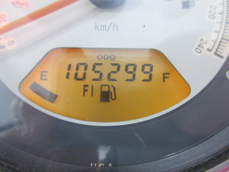 04-09 OEM KAWASAKI VULCAN 2000 MEDIDORES MEDIDOR VELOCÍMETRO TACÓMETRO 105 K MILLAS Foto 2 de 4