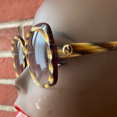 Gucci Brown Violet Horn GG3189/S Sunglasses | eBay display picture 2