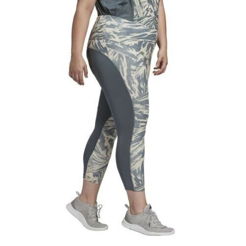 NWT - Adidas Women's Plus U-4-U 7/8 Tights Areoready Side Pocket – Size 2X - Imagen 2 de 5