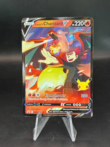 Lance's Charizard V SWSH133 SWSH: Sword & Shield Promo Cards Holo