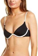 Onia 281864 Women's Helena Bikini Top White, Size Large