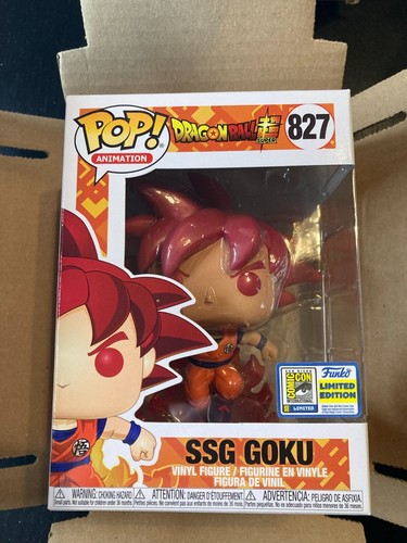 super saiyan god goku pop sdcc