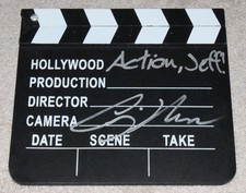 DIRECTOR CRAIG BREWER SIGNED MOVIE SET CLAPBOARD w/COA HUSTLE & FLOW FOOTLOOSE