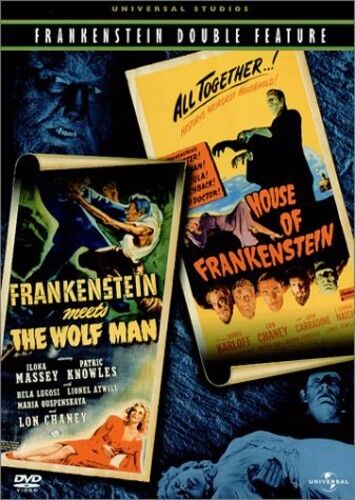 Frankenstein Meets Wolf Man / House Frankenstein [New DVD] Full Frame, Subtitl - Afbeelding 1 van 1