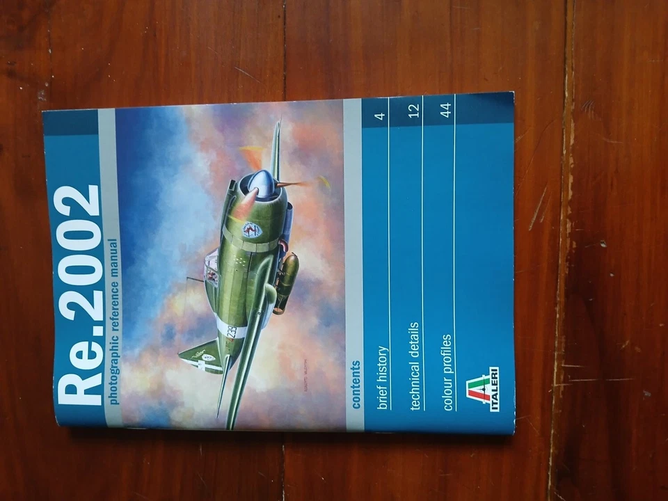 Italer Reggiane re 2002 1/48 Regia Aeronautica Luftwaffe Sealed Sigillato + Book - Immagine 2 di 4
