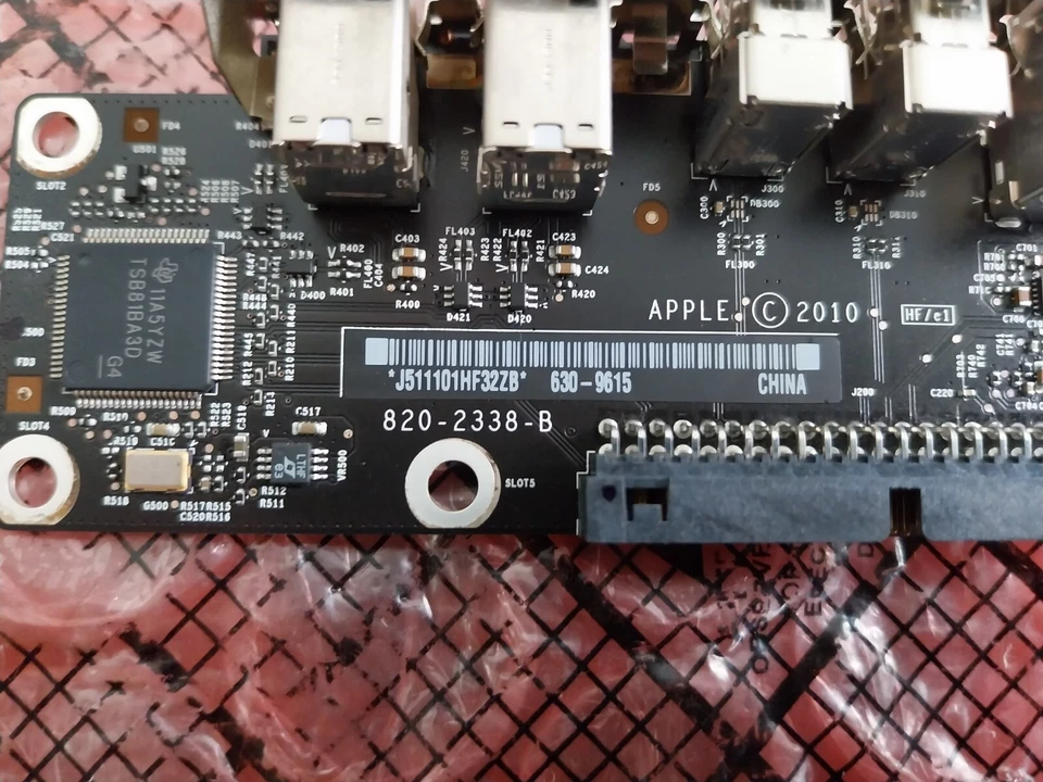 A1289 Mac Pro 2009-2012 Front Panel I/O USB Audio Board 630-9615 820-2338-B - Image 3 of 4