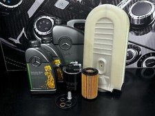 Genuine Mercedes-Benz W166 ML GLE 250d Oil Fuel & Air Filters with Oil M651 ZML4