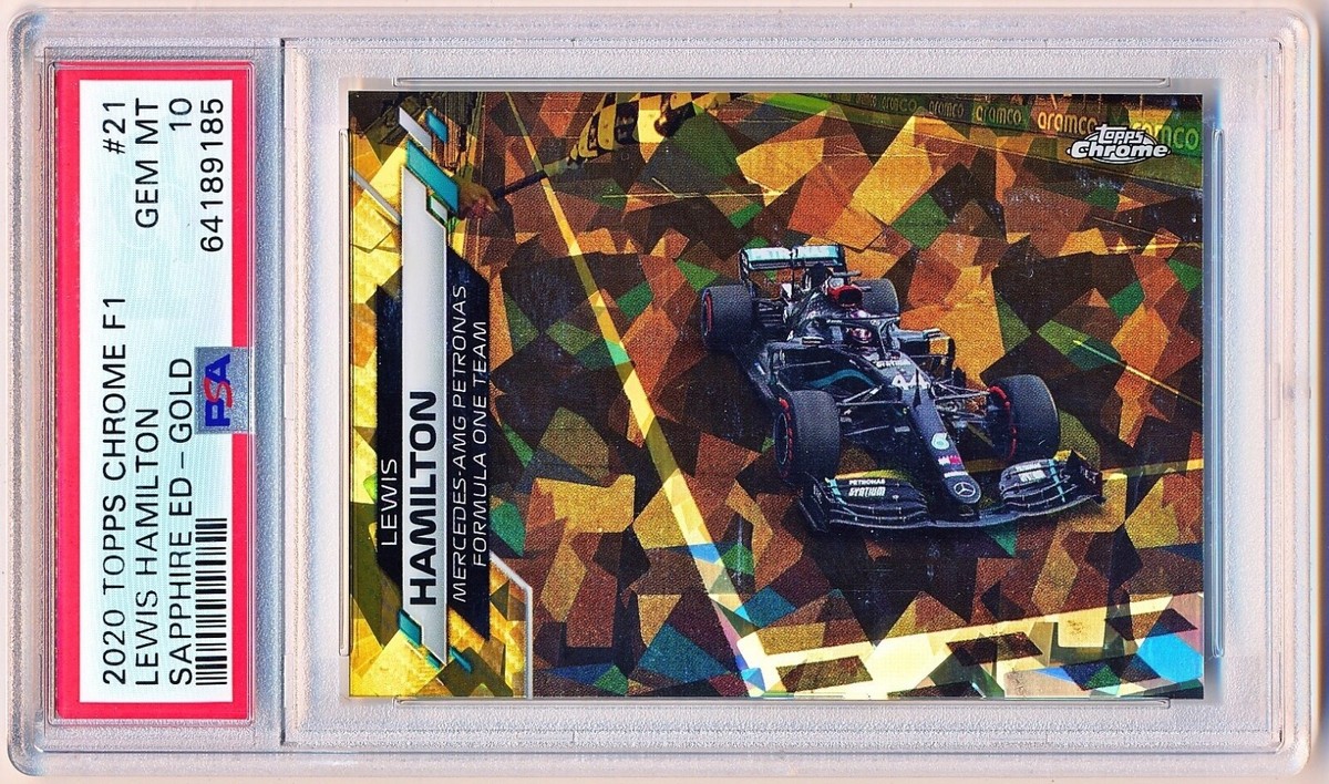 2020 Topps Chrome Sapphire Edition Formula 1 - F1 Cars Lewis