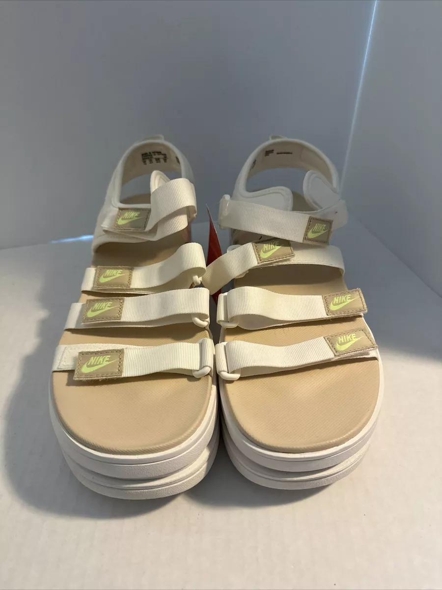 Nike Icon Classic Sandal NA Sail Sanddrift Platform DH0224 101 Women Size 12 NWT