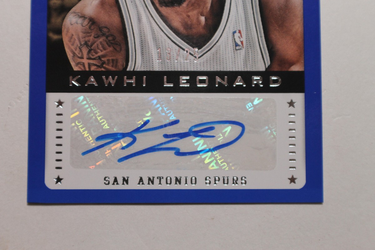 Kawhi Leonard Auto サイン カード NBA カード 2024-25 Topps Chrome Kawhi Leonard Los Angeles Clippers #93