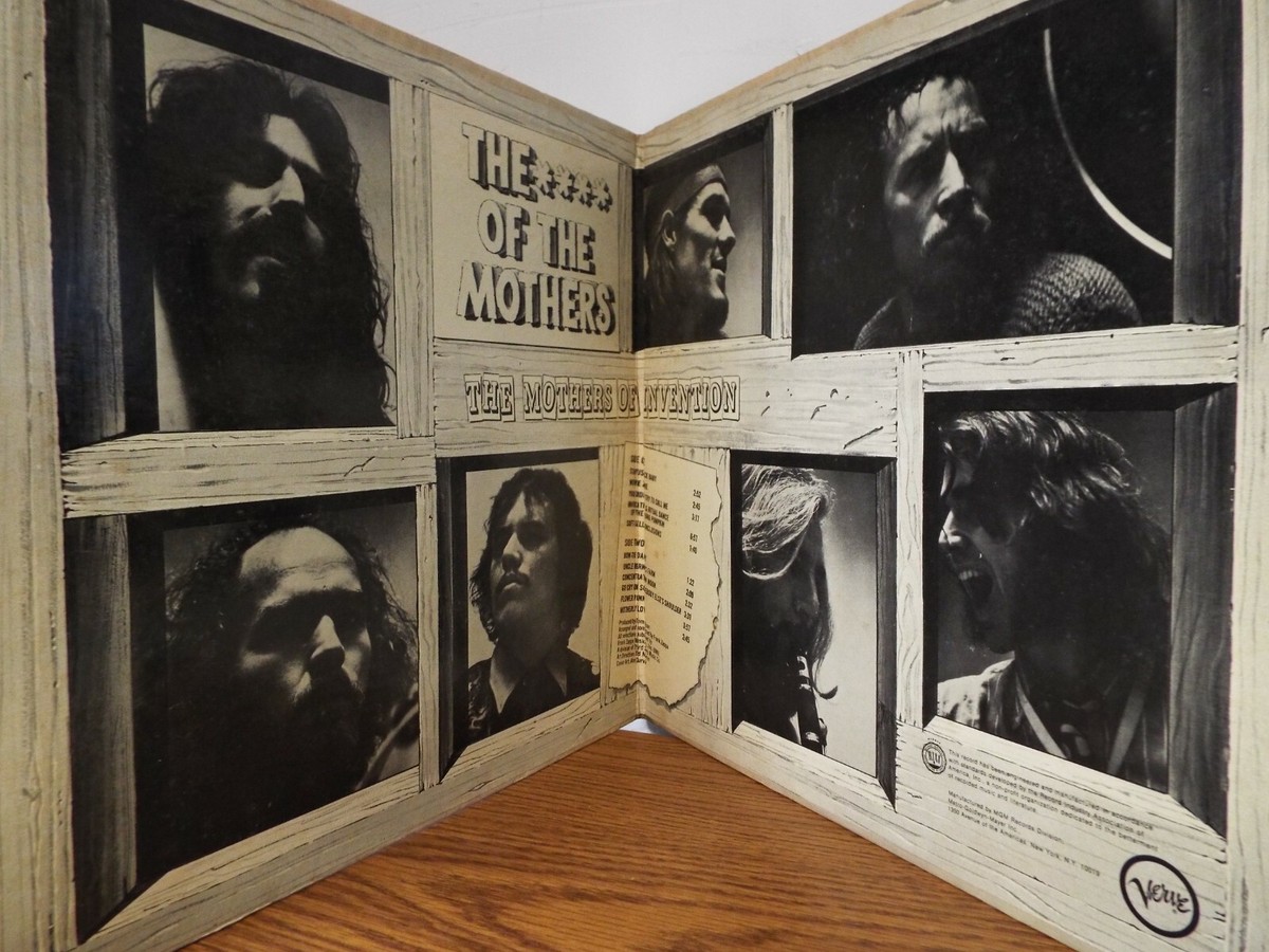 FRANK ZAPPA THE MOTHERS OF INVENTION 1969 LP VINYL ALBUM | eBay