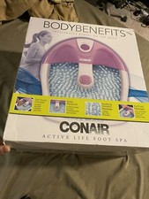 New Conair Foot Massager with Vibration In Sealed Box