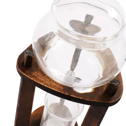 Iced Coffee Cold Brew Drip Tower Coffee Maker Ice Coffee Machine (Brown) - Picture 5 of 6