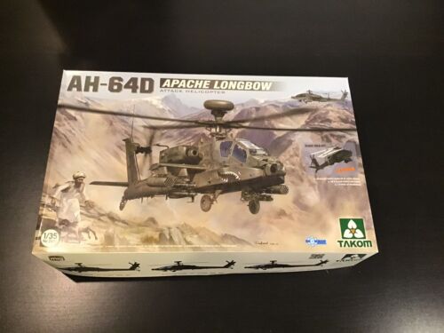 1/35 Takom AH-64D Apache Longbow With Quinta Cockpit Set - Picture 1 of 3