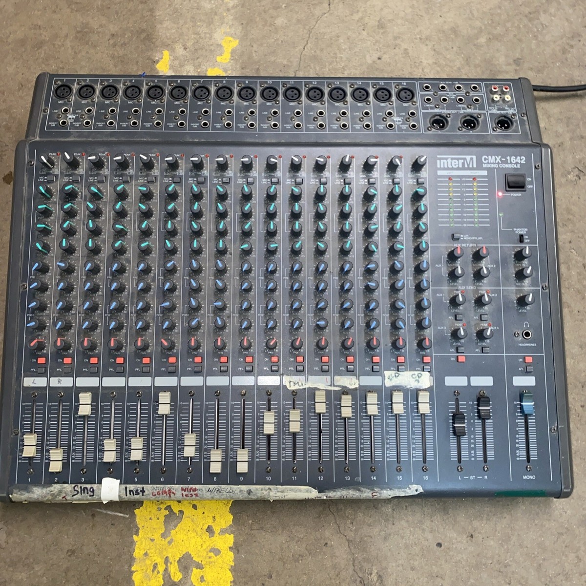 InterM CMX-1642 16 Channel Mixer Console | eBay