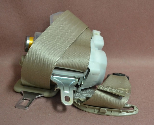 Toyota Model 7321030811A1 Seat Belt Assembly Fr Seat Tan Color eBay