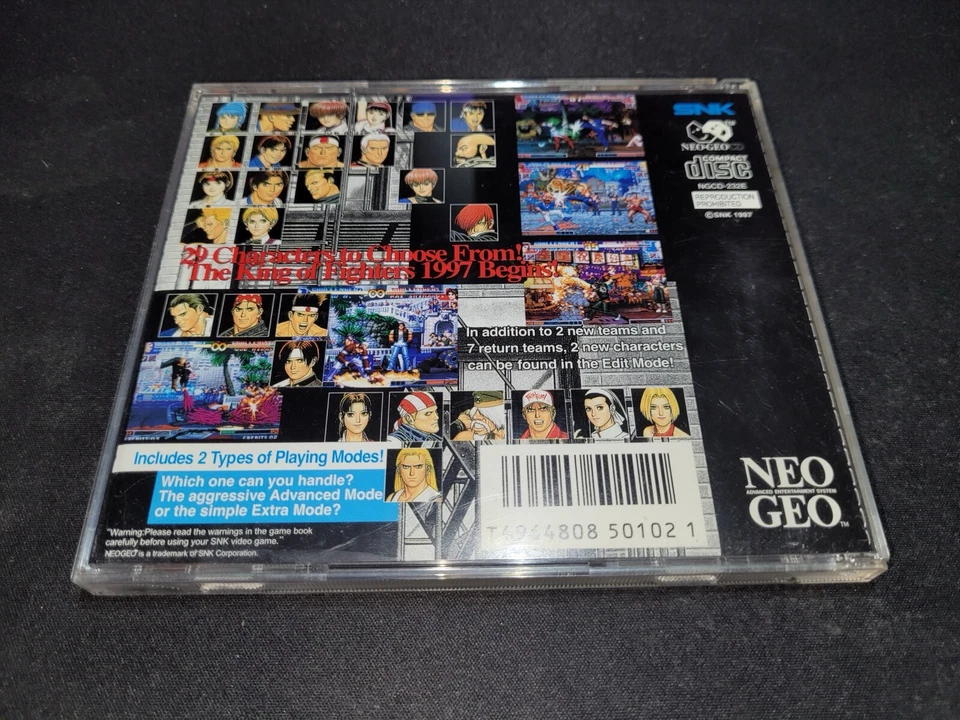 The King of Fighters '97 Neo Geo CD US release LN Perfect condition COMPLETE+OBI - Image 2 of 3