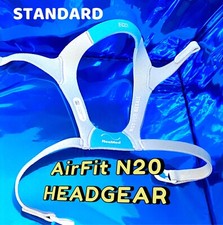 New ResMed AirFit N20 HEADGEAR with Clips Replacement 63561 STANDARD