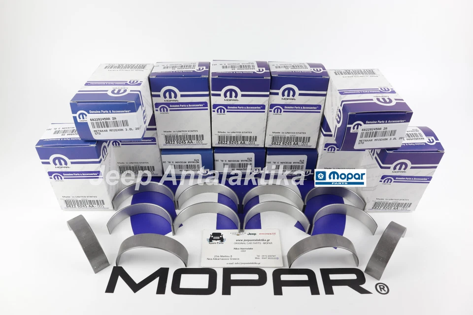 Kit de rodamientos de varilla de conexión 68229245AA Jeep Grand Cherokee WK 11-21 3.0 nuevo Mopar Foto 2 de 4