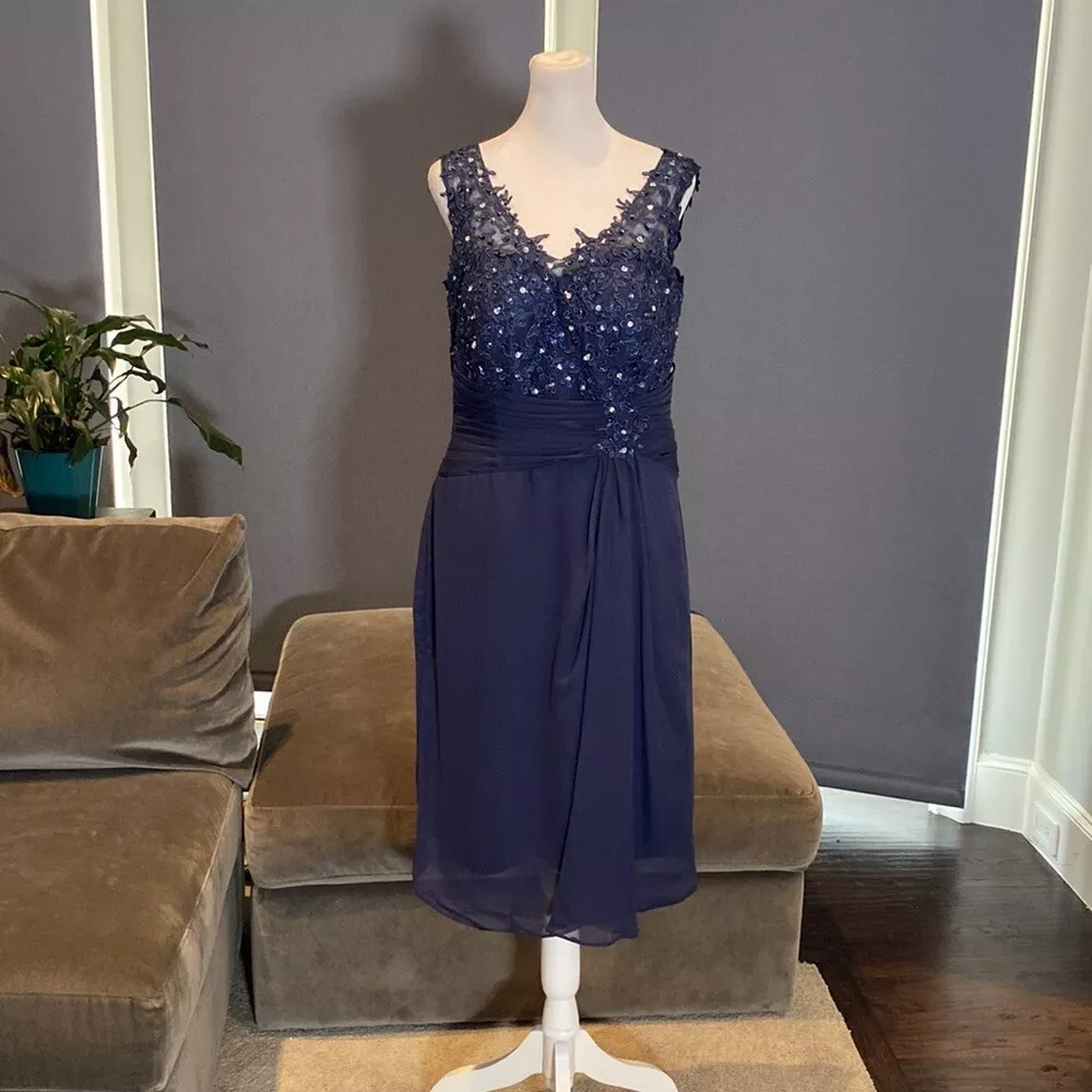 Lace dress with chiffon jacket cheap
