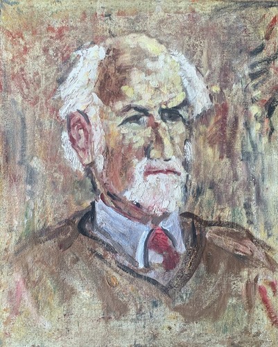 British 20th Century Impressionist Portrait Oil Norfolk Artist Marr Inwood ? - Bild 3 von 21