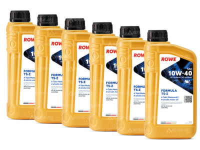6 Liter (6x1L) ROWE HIGHTEC FORMULA SAE 10W-40 TS-Z, 20049