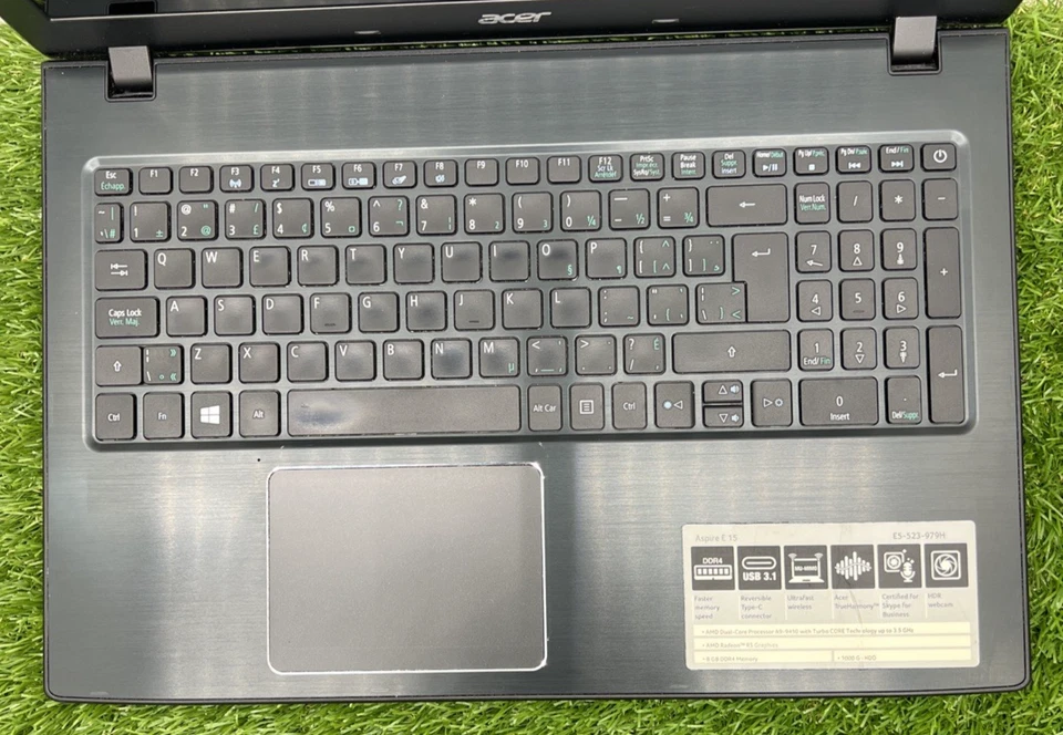 Acer AspireE5-523 15"HD AMD A9-9410@2.90Ghz 4GB RAM Bios desbloqueado -PROBADO (LEER) Foto 4 de 4