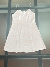 SOTTOVESTE VINTAGE ANNI '70 NYLON RHODIATOCE MIS. 3 COLOR ROSA E GRIGIO CHIARO