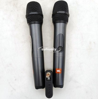 JBL Wireless 2 Microphone System -Rechargeable UHF Receiver with 6-Hour Battery