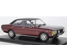 Model Car Group MCG 1:18 Scale Ford Granada MK I Met.Red/Matt Black (RHD) 1975 