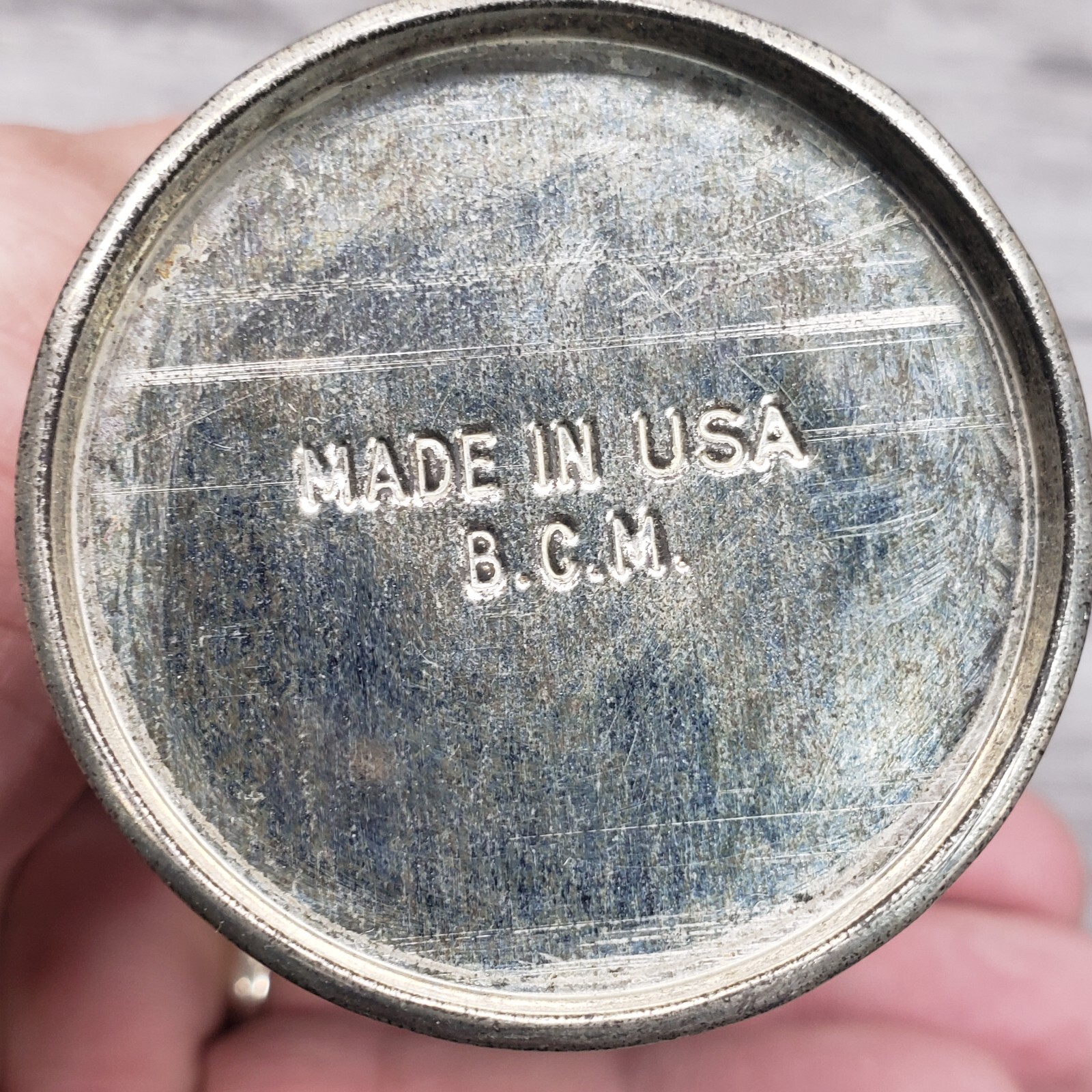 Rare Vintage 3" Inch Mini BUDWEISER LIGHT Metal Beer Can Bic Lighter