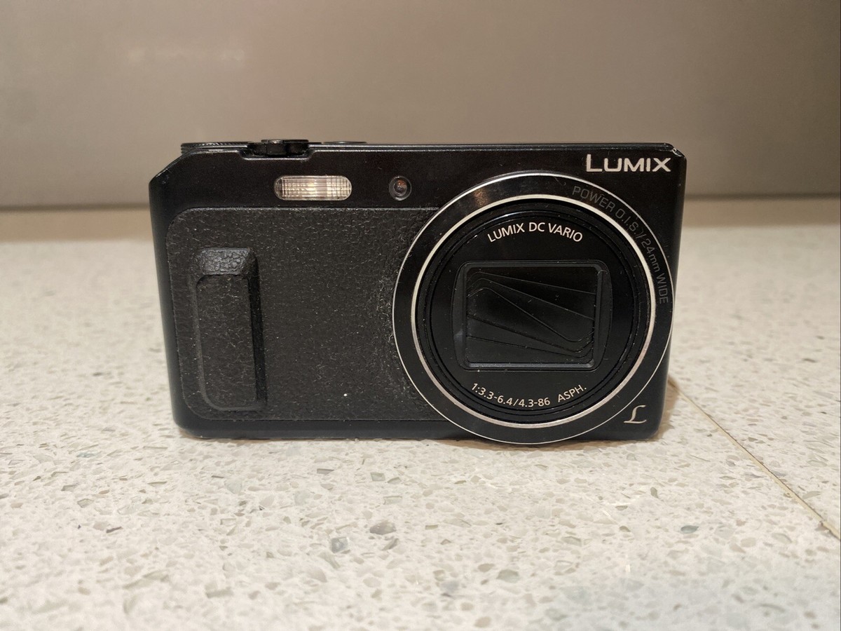 Panasonic LUMIX DMC-TZ57 White Digital Camera Wi-Fi Compact 16.0MP