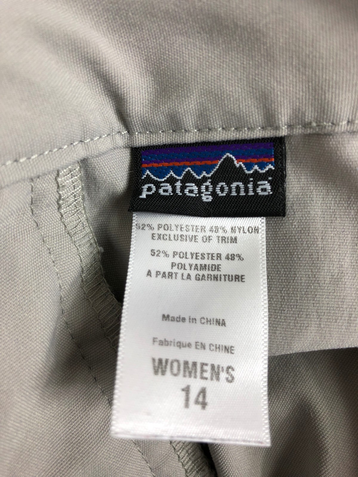 Patagonia Women's Pants Size 14 gray 1054 eBay