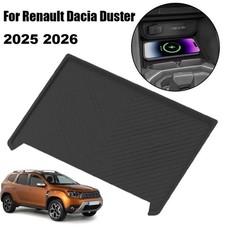 Alfombrilla de carga inalámbrica resistente al agua para Dacia Duster 2025 2026 para Renault