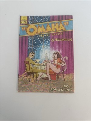 Omaha the Cat Dancer #1 - 1986 Kitchen Sink Comics