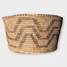 Antique Akimel O'odham Pima Papago/Tohono O'odham Basket 7" Diameter 5&rdquo; High
