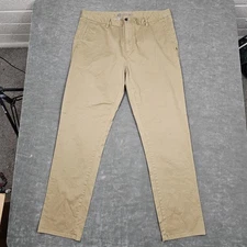 Vuori Pants Mens 34x30 Khaki Tan Chino Casual Stretch Lightweight Golf Travel