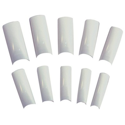 DL Pro White Nail Tips, 250 ct.