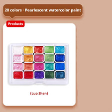 20/36/98 Color Watercolor Paint- Intense Sparkle Light Pearlescent 