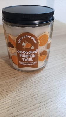 Bath And Body Works New Single Wick Candle 7oz Pumpkin Bonfire Autum Fall